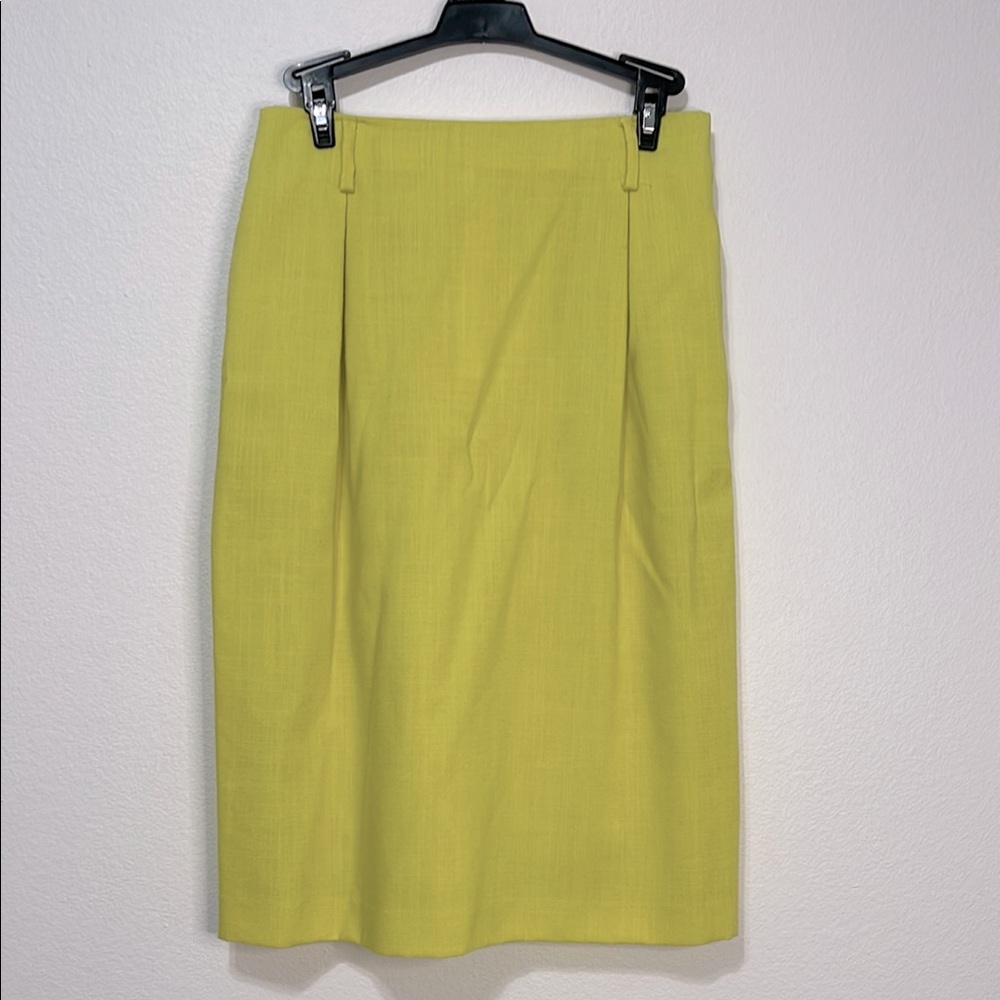 Leslie Fay Midi Pencil with pockets Waist 13” to 15” EUC